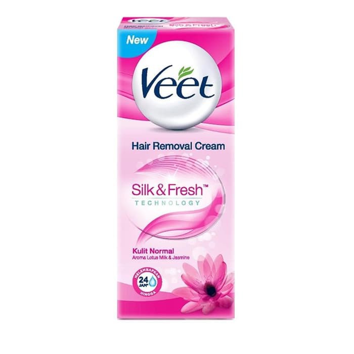 Veet Hair Removal Cream Silk Fresh Kulit Normal 25g Lazada Indonesia