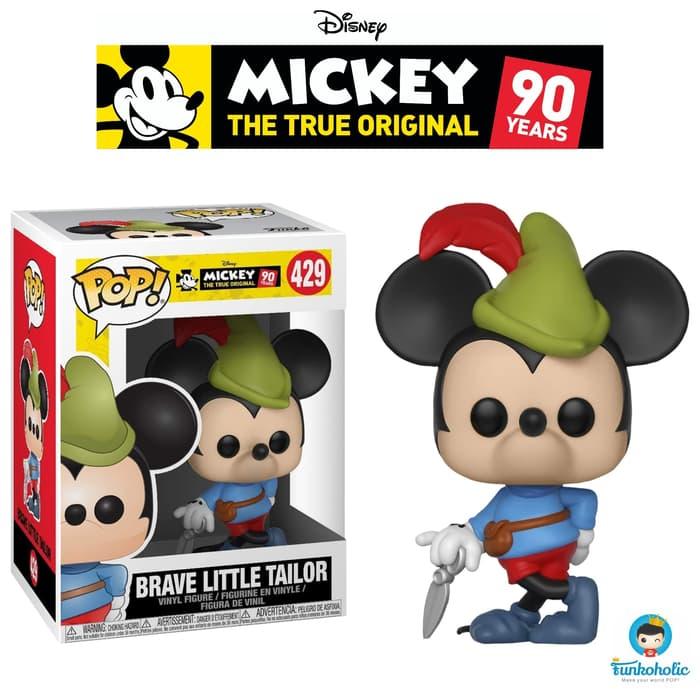 Funko Pop Disney Mickey Mouse 90th Brave Little Tailor 429 for sale online 