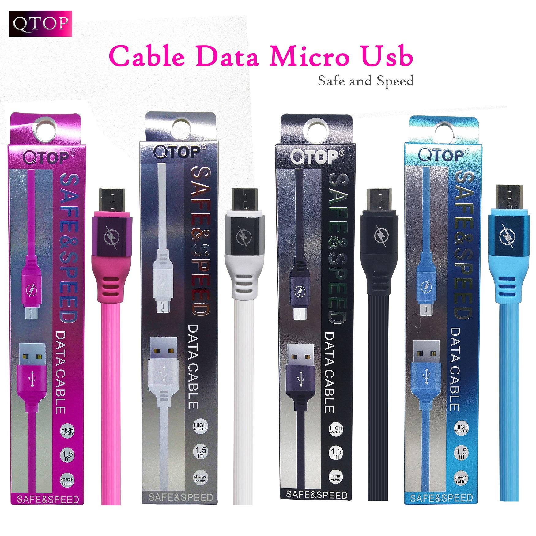 Kabel Data Qtop Style REMAX 1,5M - Fast Speed micro USB high Quality