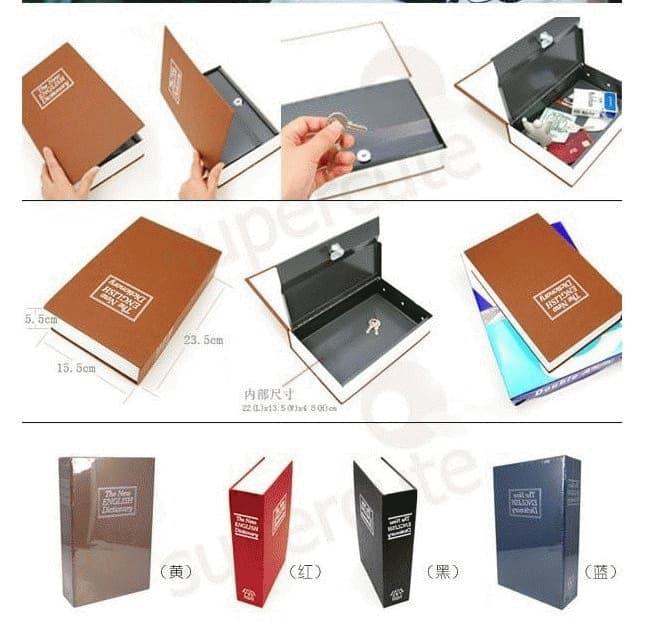 Kamus Brankas Dictionary Savety Box Small Aman Untuk Menyimpan Harta&Dokumen Penting Anda