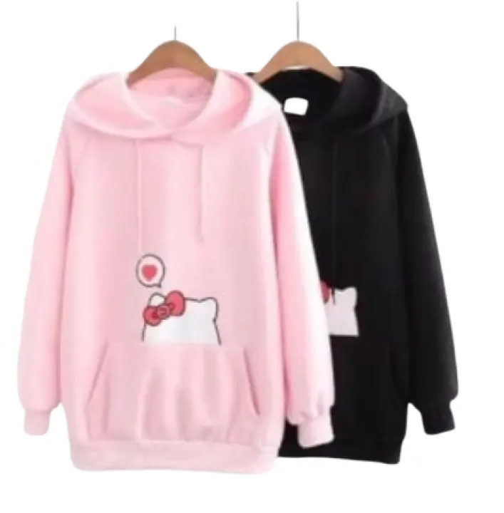 halo cotton hoodie