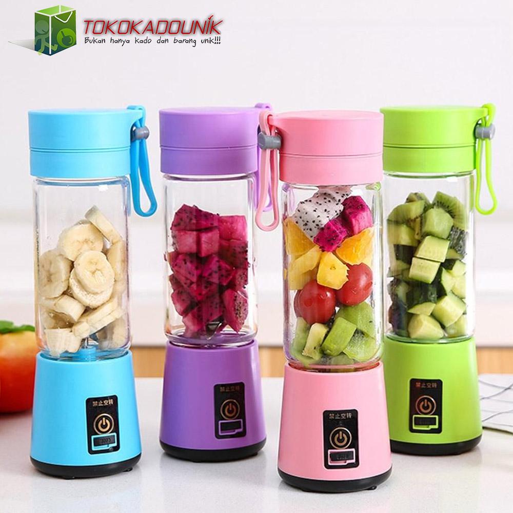 Portable Juicer Blender Blender Buah Dengan Praktis Mudah Dibersihkan