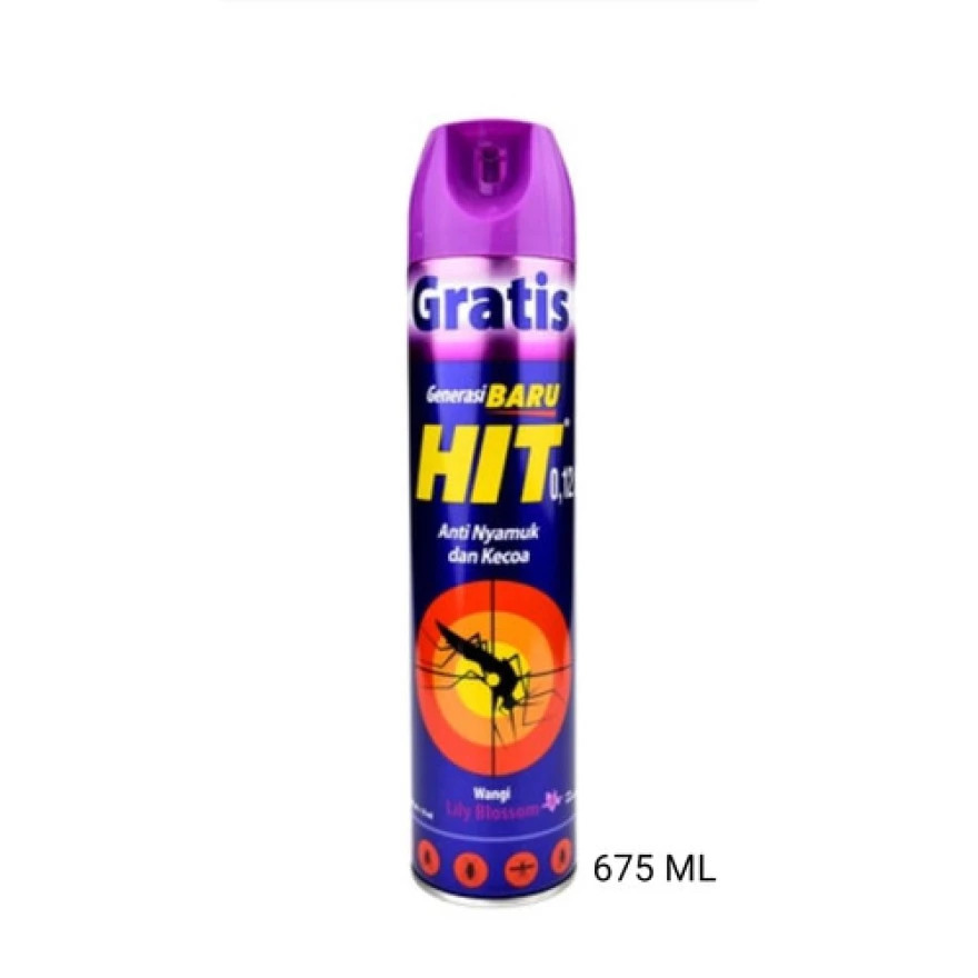 Obat Nyamuk Hit Spray Aerosol Lily Blossom Ml Lazada Indonesia