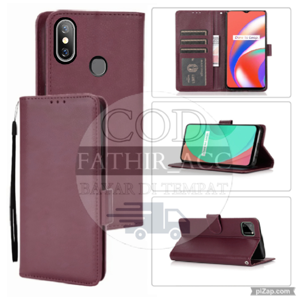 CASE DOMPET HP XIAOMI REDMI NOTE PRO LEATHER CASE FLIP WALLET