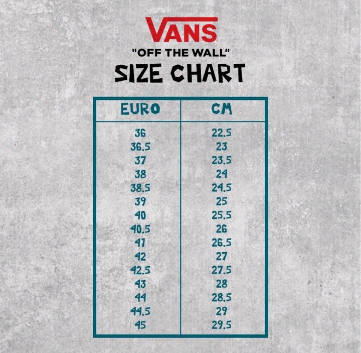 Size Sepatu Cm Vans Sepatu Vans Knu Skool Black White Pria Wanita