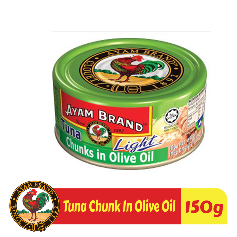 Ayam Brand Tuna Chunk In Olive Oil 150gr Lazada Indonesia