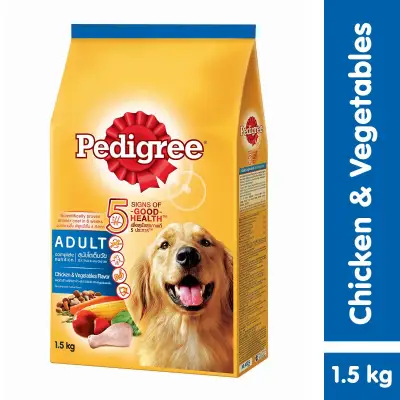 PEDIGREE® Adult Chicken & Vegetables Dry Dog Food (1.5kg)