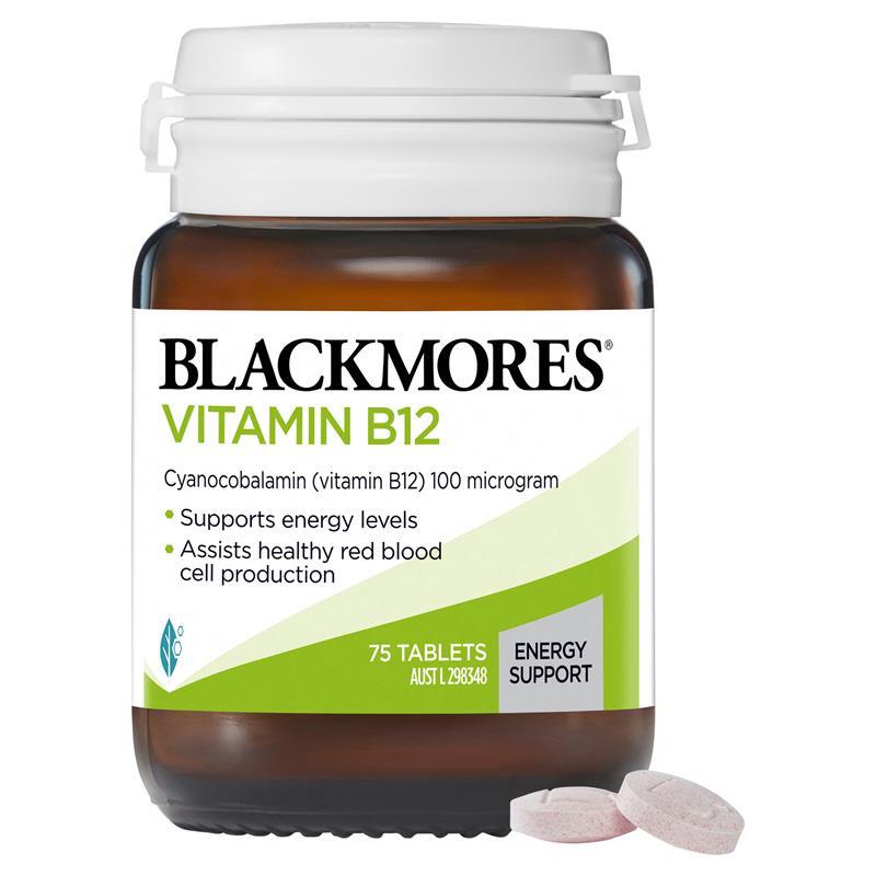 Blackmores Vitamin B12 75 Tablets Lazada Indonesia