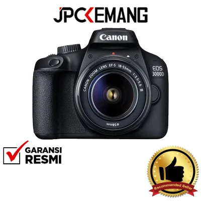 Canon EOS 3000D Kit 18-55mm III KEMANG GARANSI RESMI