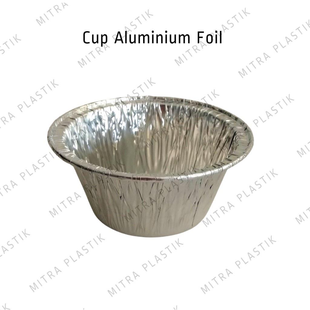 Aluminium Foil Cup Alumunium Foil Tray Cup Aluminum Foil Bulat Lazada