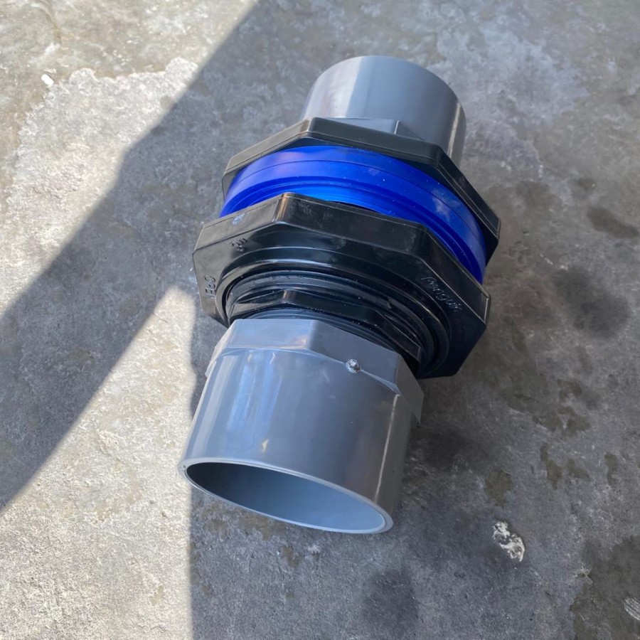 Bulkhead 3" Mur Tandon 3" Kopling Tandon Air Penguin Sok drat Luar 3