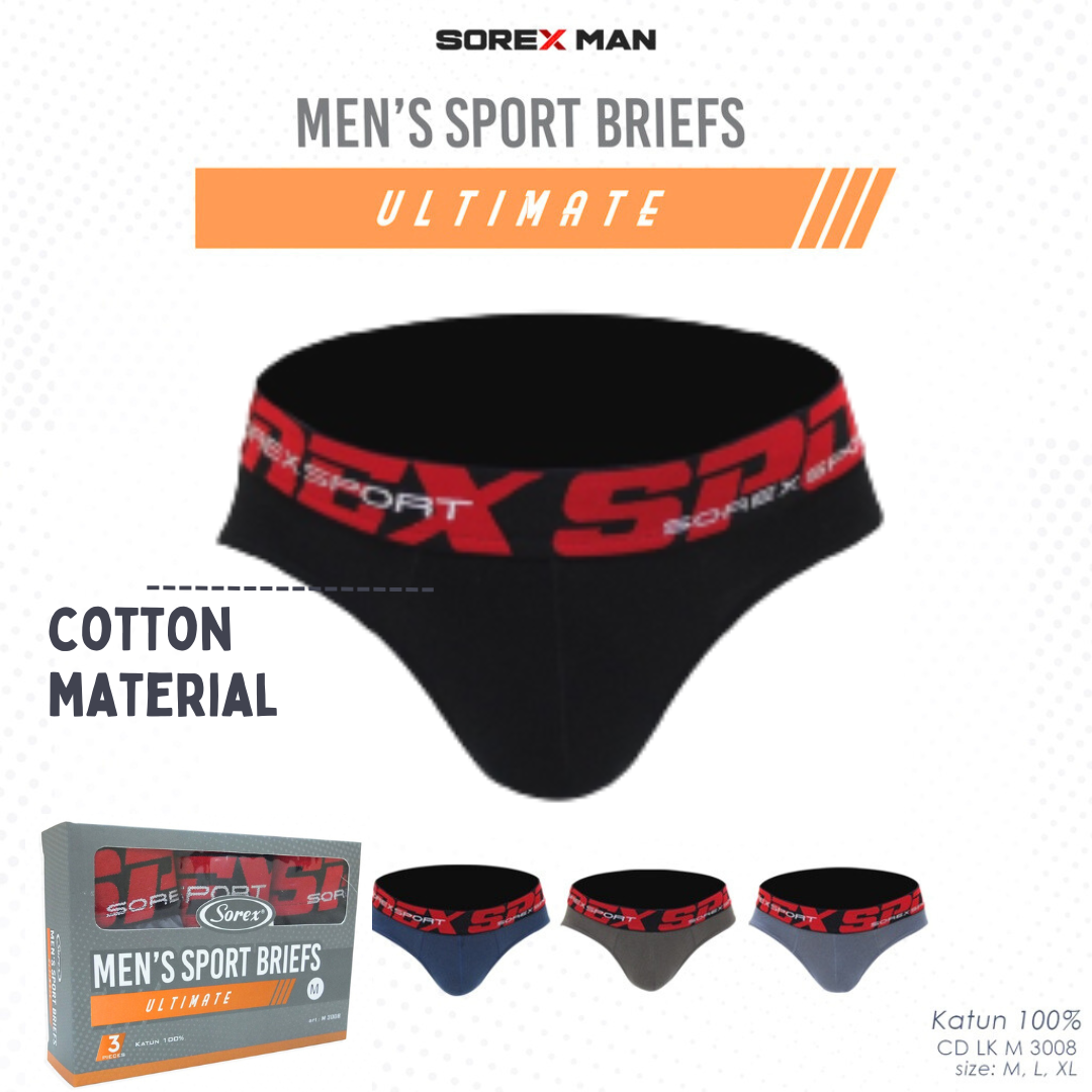Sorex-panties men boxer Sorex sport cotton material multiwarna
