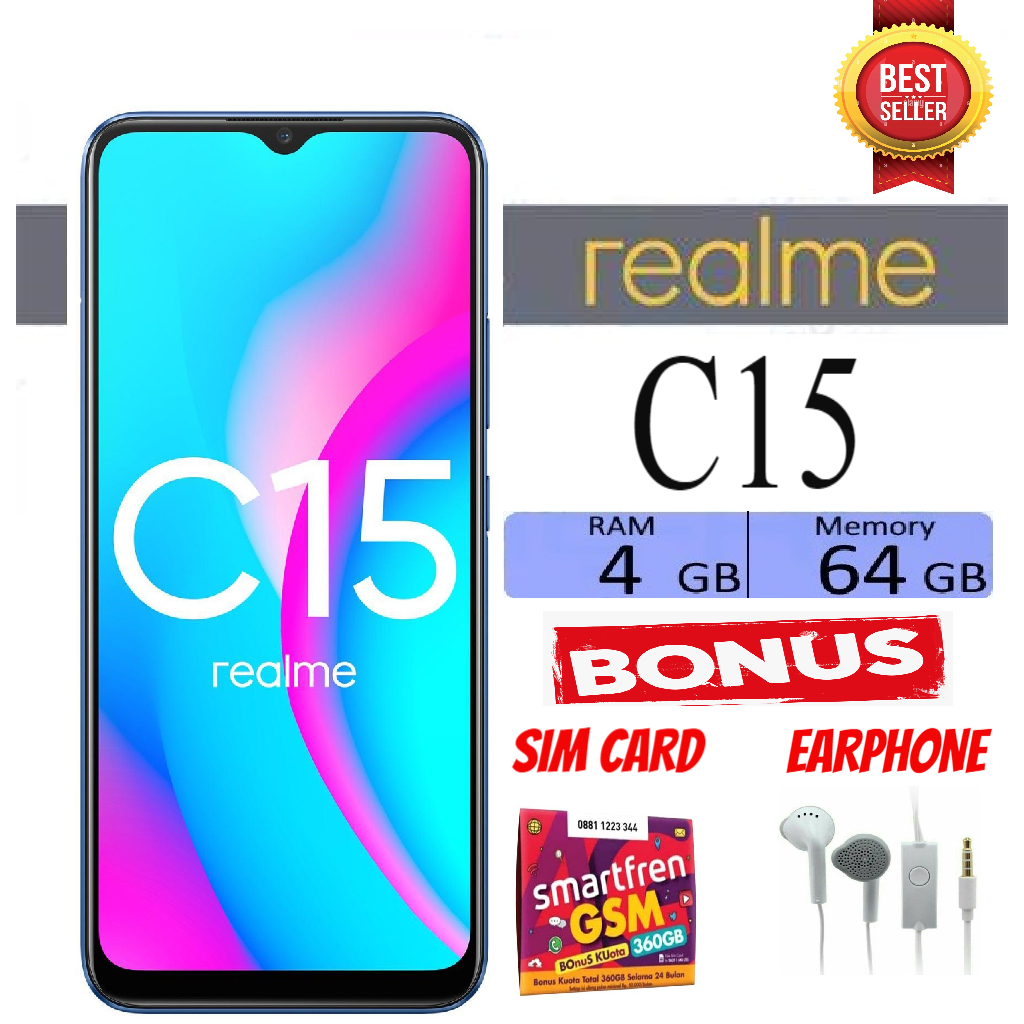 64gb Realme C15 4gb Ram Price Realme C15 4GB+64GB Marine Blue - Main Image