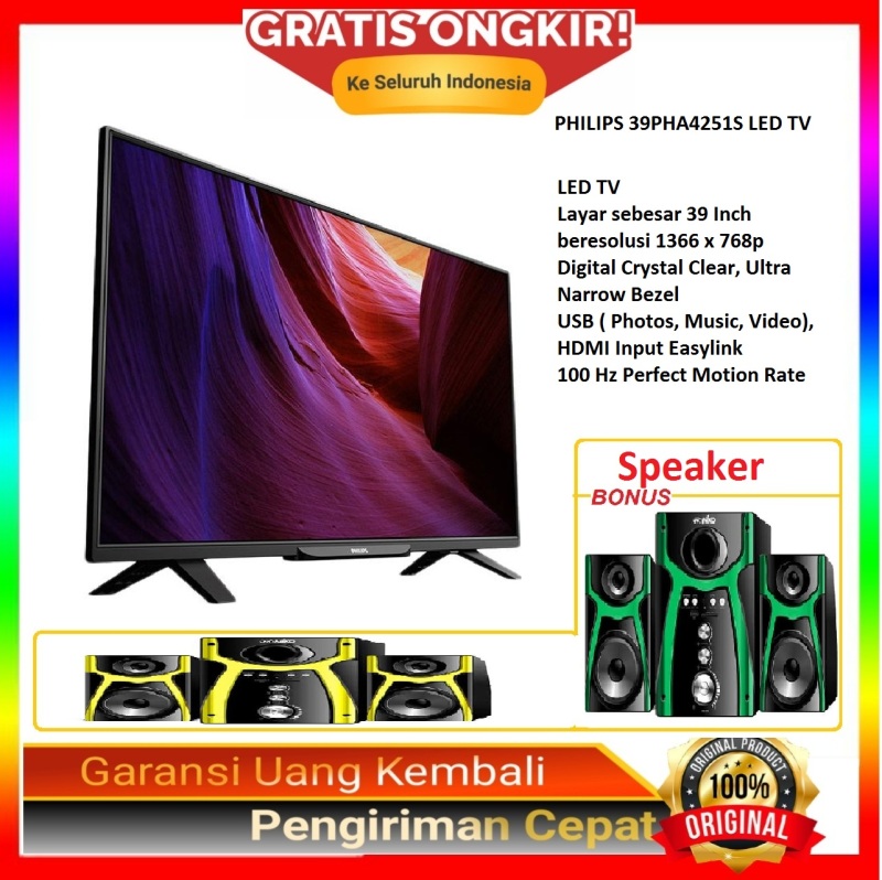 PHILIPS 39PHA4251S LED TV