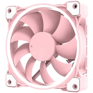 ID-COOLING ZF-12025 Pastel 120mm Case Fan White LED PWM Fan for PC Case CPU Cooler thumbnail