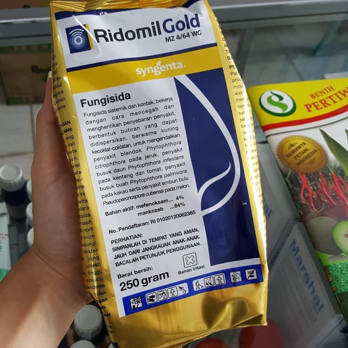 Obat Pembunuh Jamur Fungisida Ridomil Gold Mz 4 64wg 250 Gr Lazada Indonesia