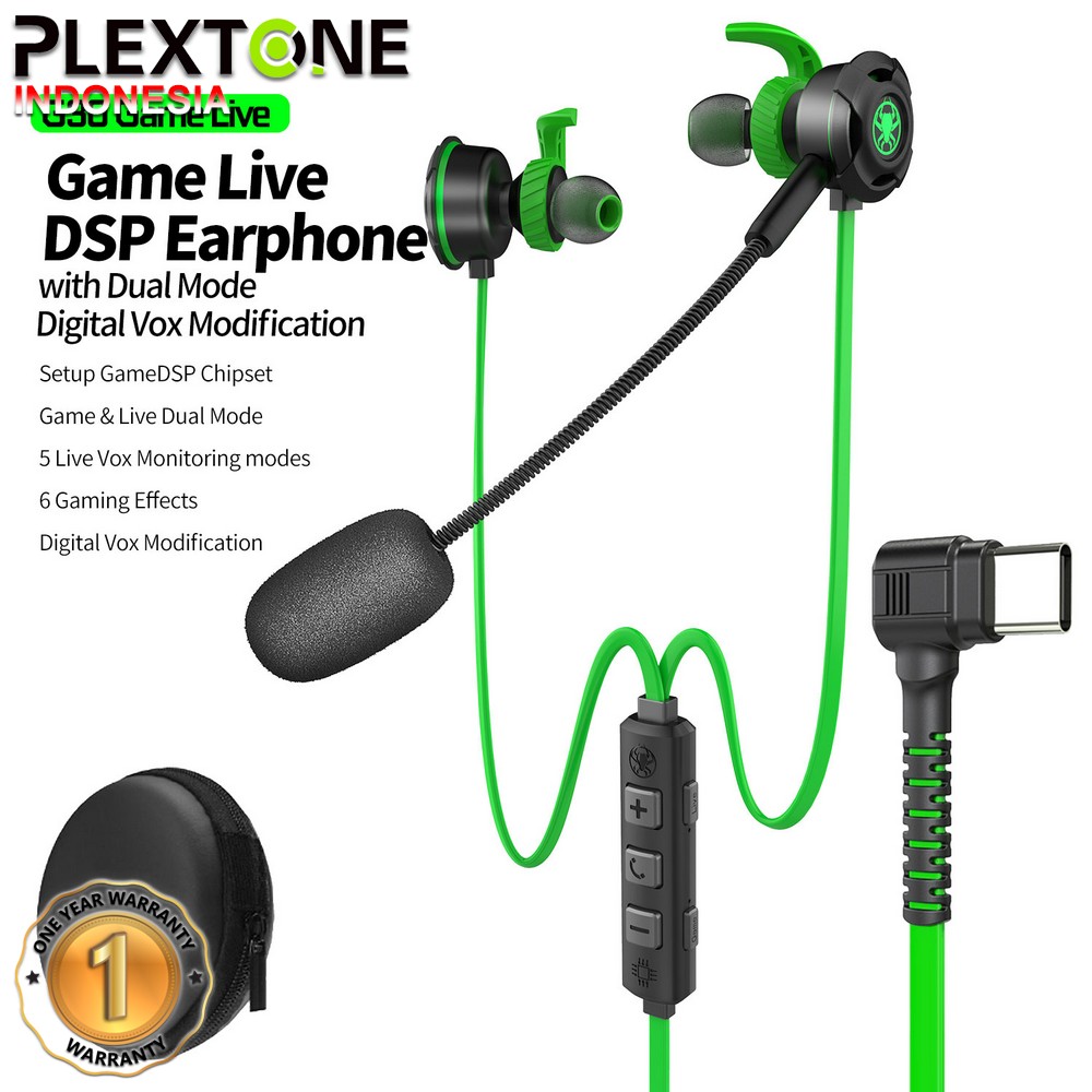 PLEXTONE G30GL Type-C Game Live DSP 