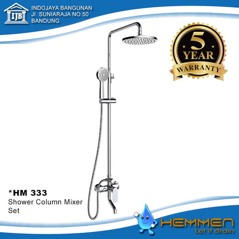 Shower Tiang Stainless SUS 304 Hemmen / HM 333 Lazada Indonesia