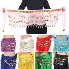 MANGO Dành cho Thái Lan/Ấn độ/Ả Rập Tua rua Trang phục trình diễn Kim Sa Đai múa bụng Váy vũ công Dây đeo thắt lưng Khăn choàng hông