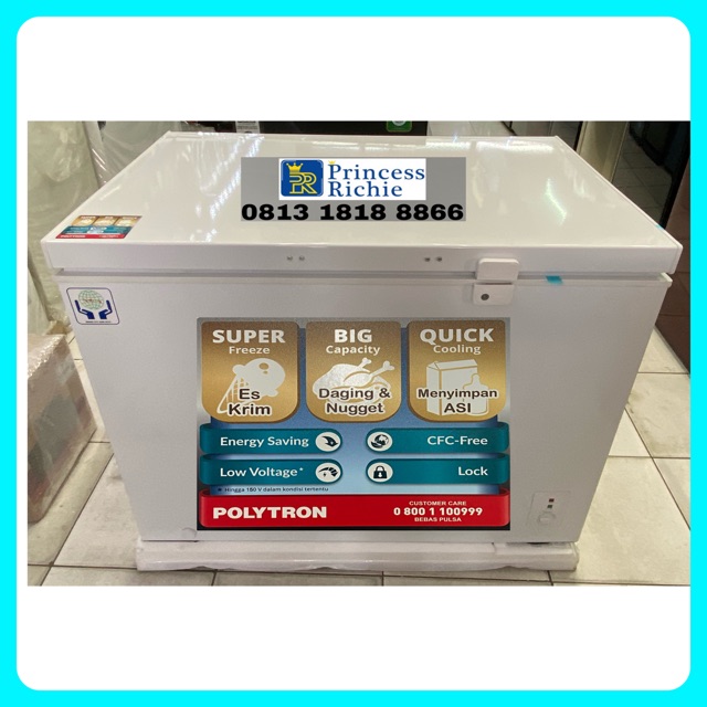 Jual POLYTRON Pcf 317 Chest Freezer Box [300 L] di Seller Saerah Elektronik  - SUMBER MURAHH - Kota Surakarta (Solo)