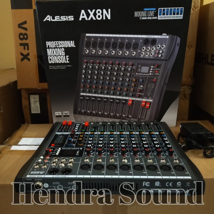 Mixer Audio Alesis AX8N 8 Channel Original product Ashley | Lazada ...