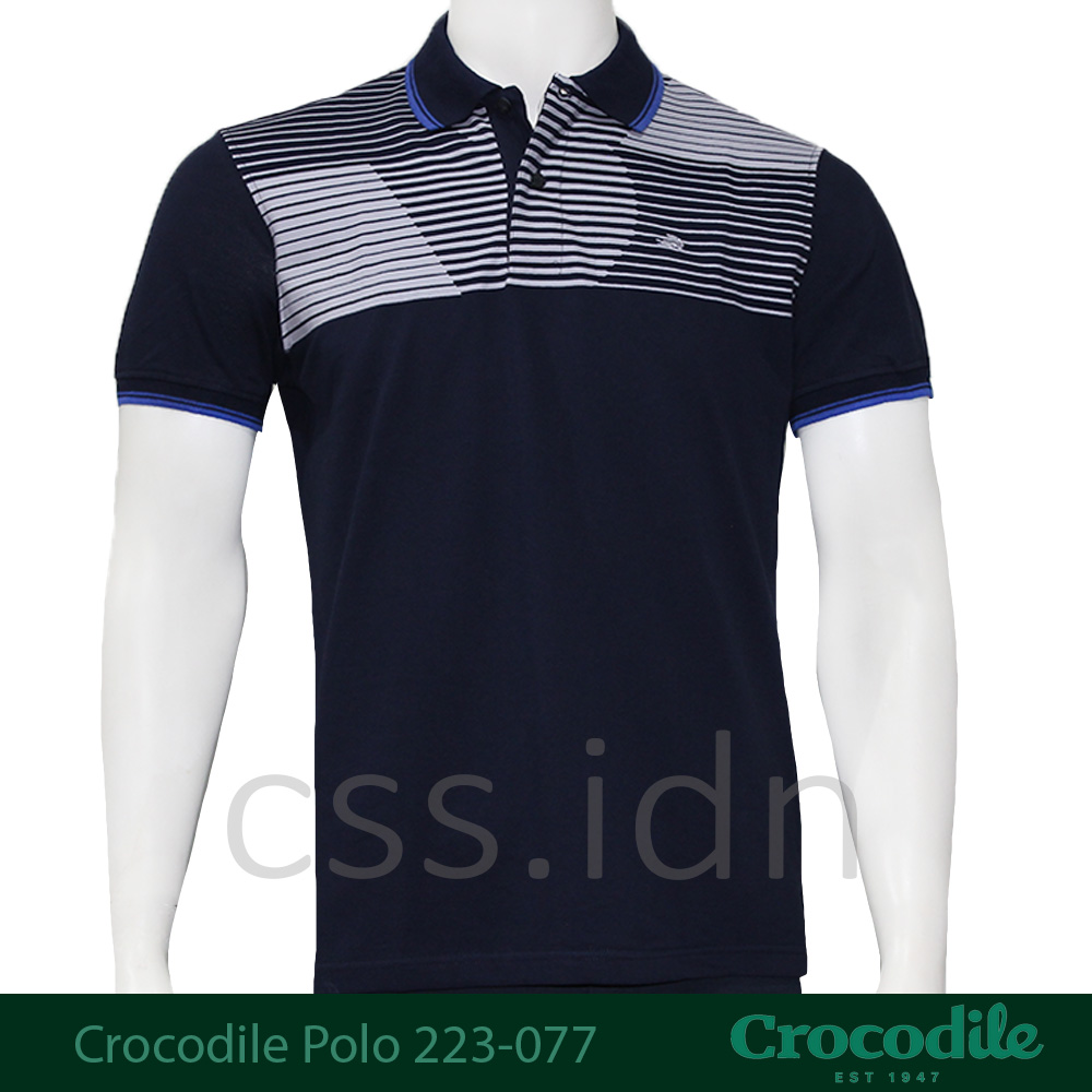 crocodile polo tee