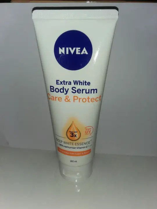 nivea body serum care & protect