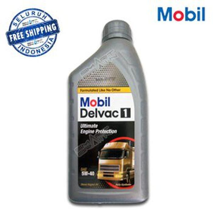 Mobil Delvac 1 5W-40 (1L) Oli Mobil