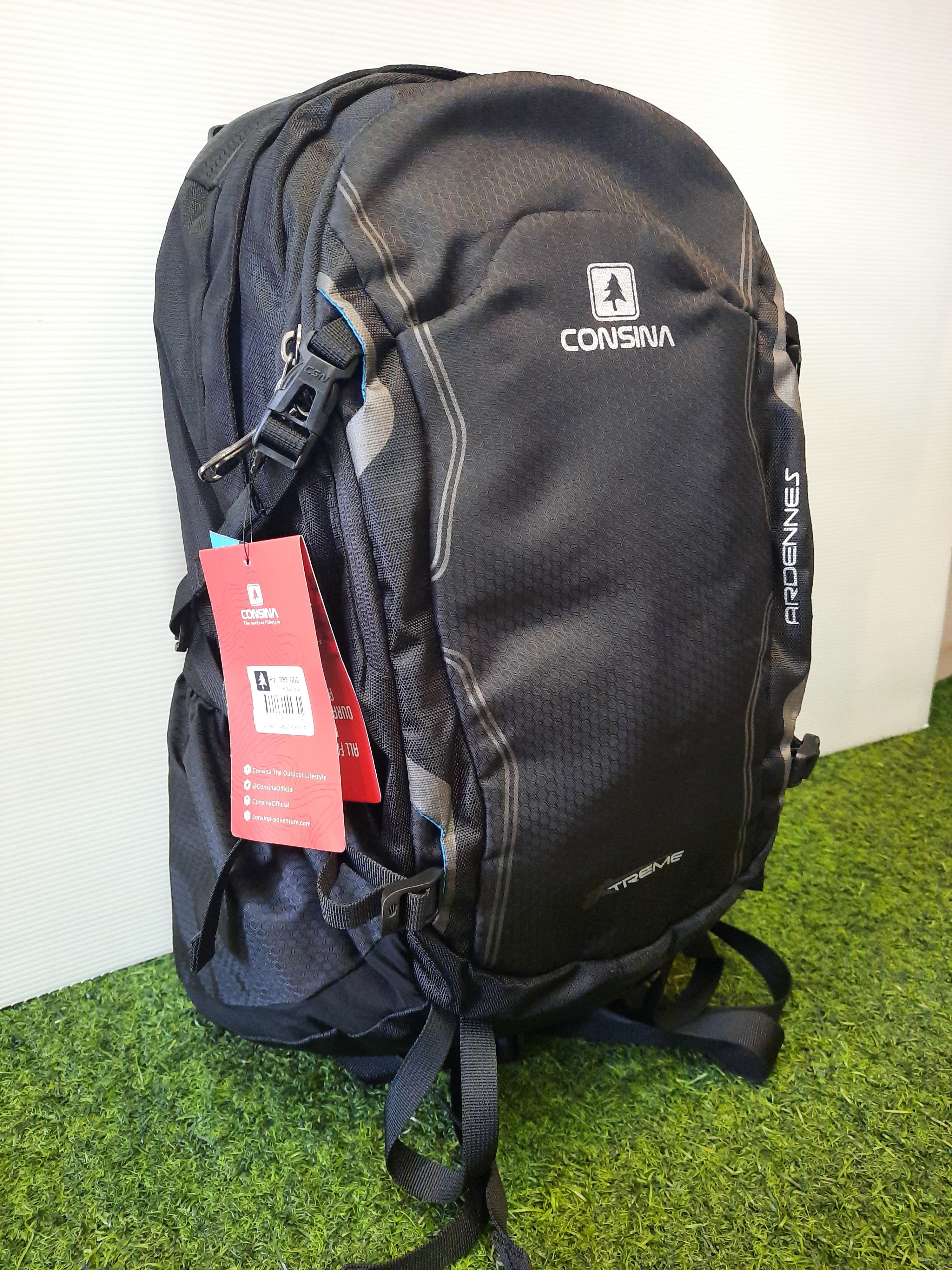 Daypack Consina ARDENNES Black | Lazada 