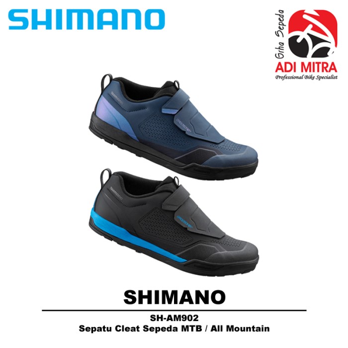 Shimano SH-AM902 Sepatu Cleat Sepeda MTB All Mountain Sepatu