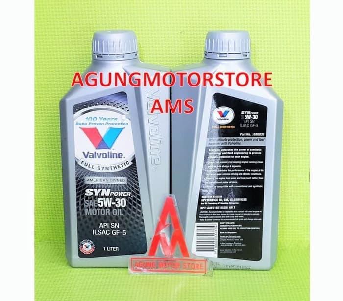 Oli Mesin Mobil Valvoline SYN Power 5W30 Full Synthetic 1 Liter