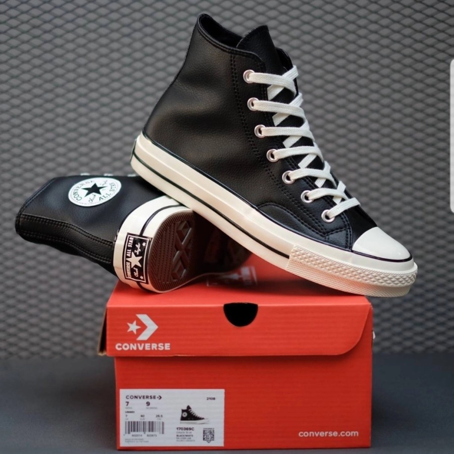 Converse hotsell 70s leather