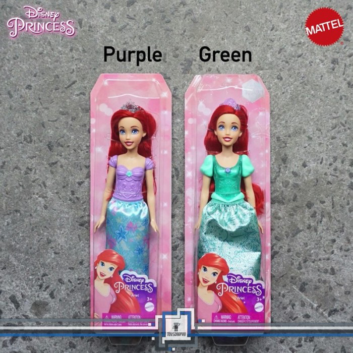 Disney Princess ARIEL Fashion doll Posable Boneka Barbie Mattel