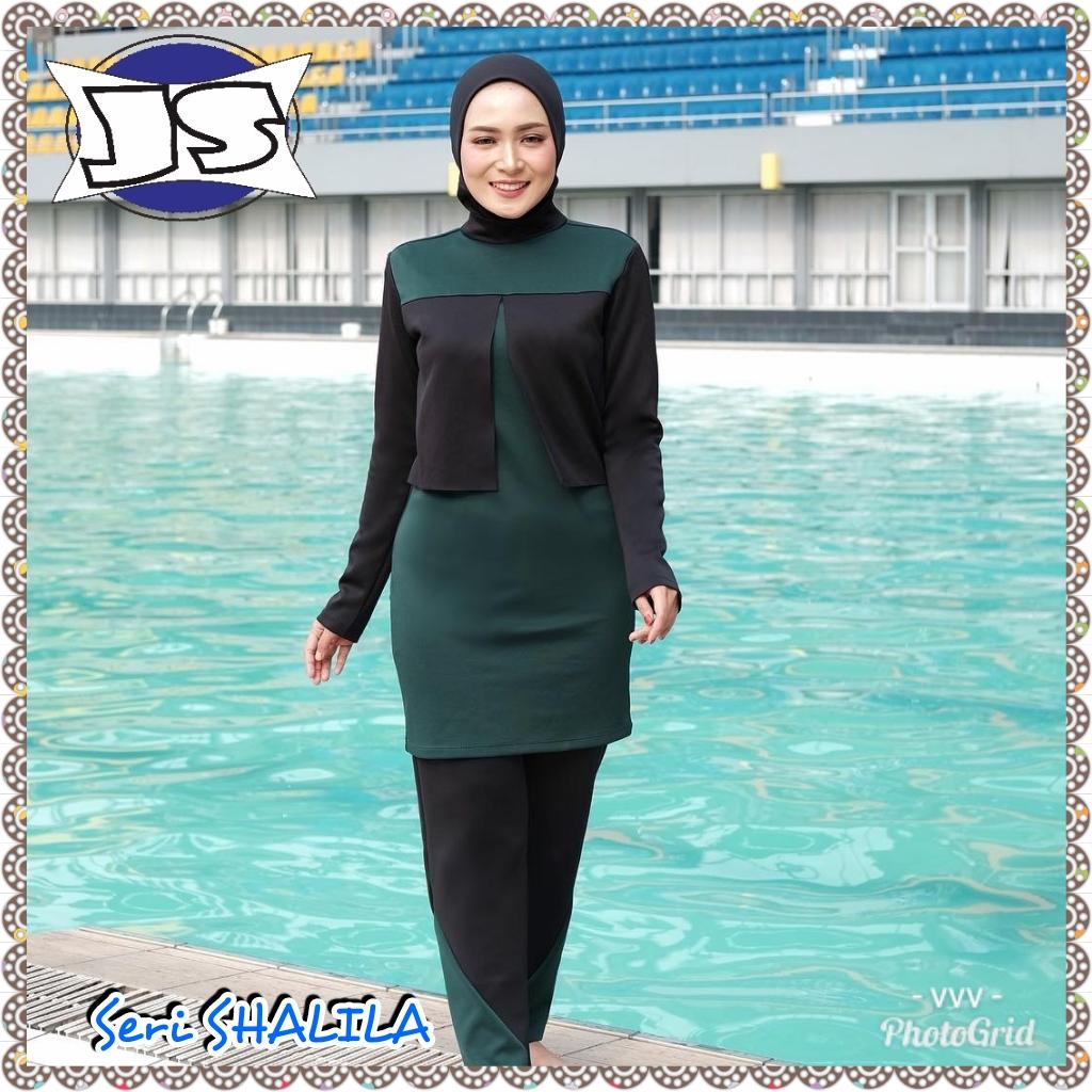 Gambar Style Baju  Pantai Hijab Terbaru Styleala