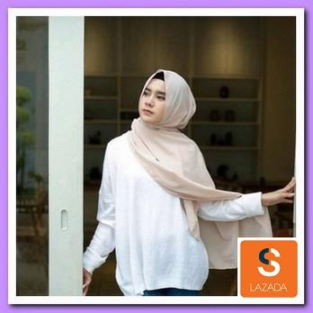 Kerudung Pasmina Jilbab Pasmina Hijab Pasmina Polos Basic Panjang Jilbab Diamond Italians / Diamond Crepe - hijab pashmina/hijab sabyan/hijab instan/hijab segi empat/hijab syari/kerudung syari/kerudung pasmina/hijab sport