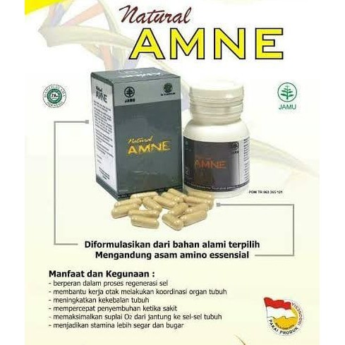 Natural AMNE - Penambah Berat Badan - Penggemuk Badan - Meningkatkan Kekebalan Tubuh - Obat Gemuk Ampuh | Lazada Indonesia