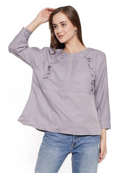 Dazed Blouse Kasual Wanita Lengan 