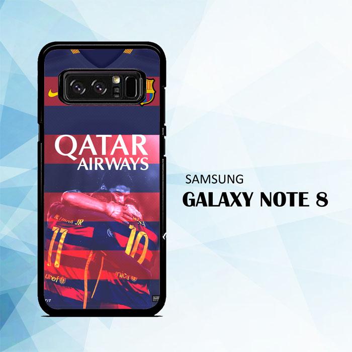 Casing For Samsung Galaxy Note 8 Barcelona Qatar Airways Football Club Team L1979