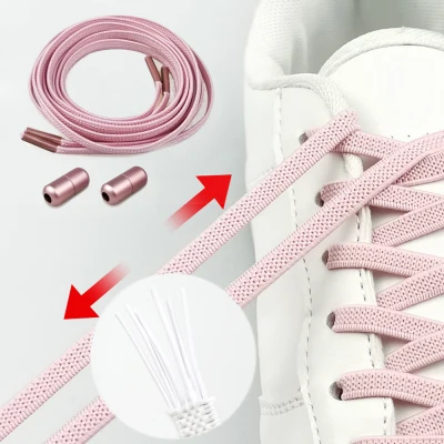 SIKOU30 Sports Fast Lacing for Kids Adult Sneakers Elastic Lock Quick Lazy Laces No Tie Shoelaces Sneakers Shoelace