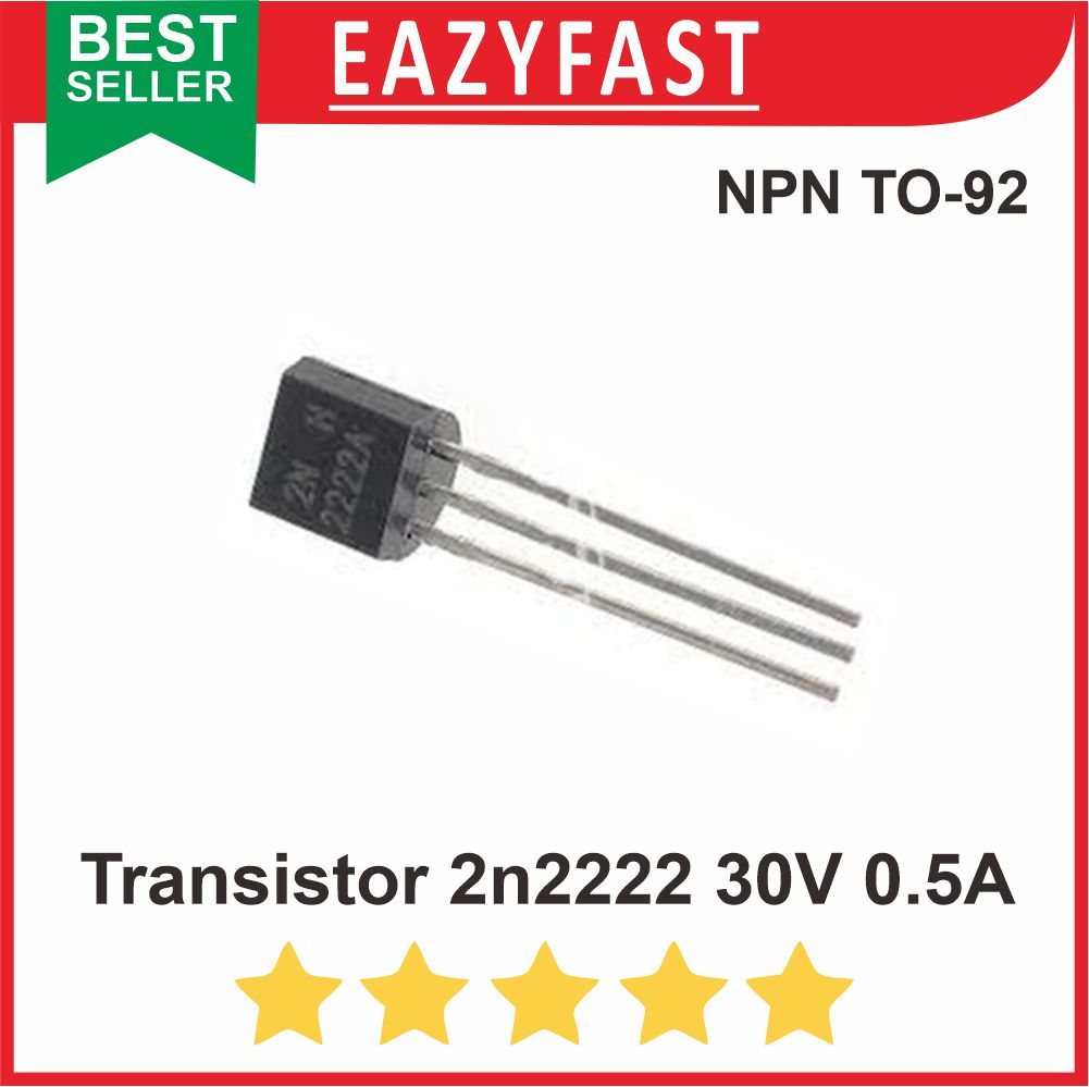Transistor Tr NPN 2n2222 TO92 Lazada Indonesia