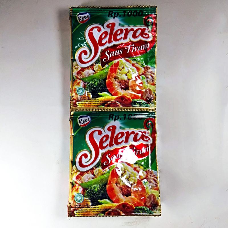 Selera Saus Tiram Kobe 25G 1 Renceng Isi 10 Sachet Lazada Indonesia
