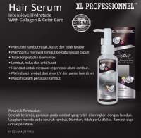 XL Profesionnel Spa Hair Serum All Variant Lengkap Kemasan 125ML - Vitamin rambut xl semua variant - Vitamin rambut xl hitam - Ungu - Pink