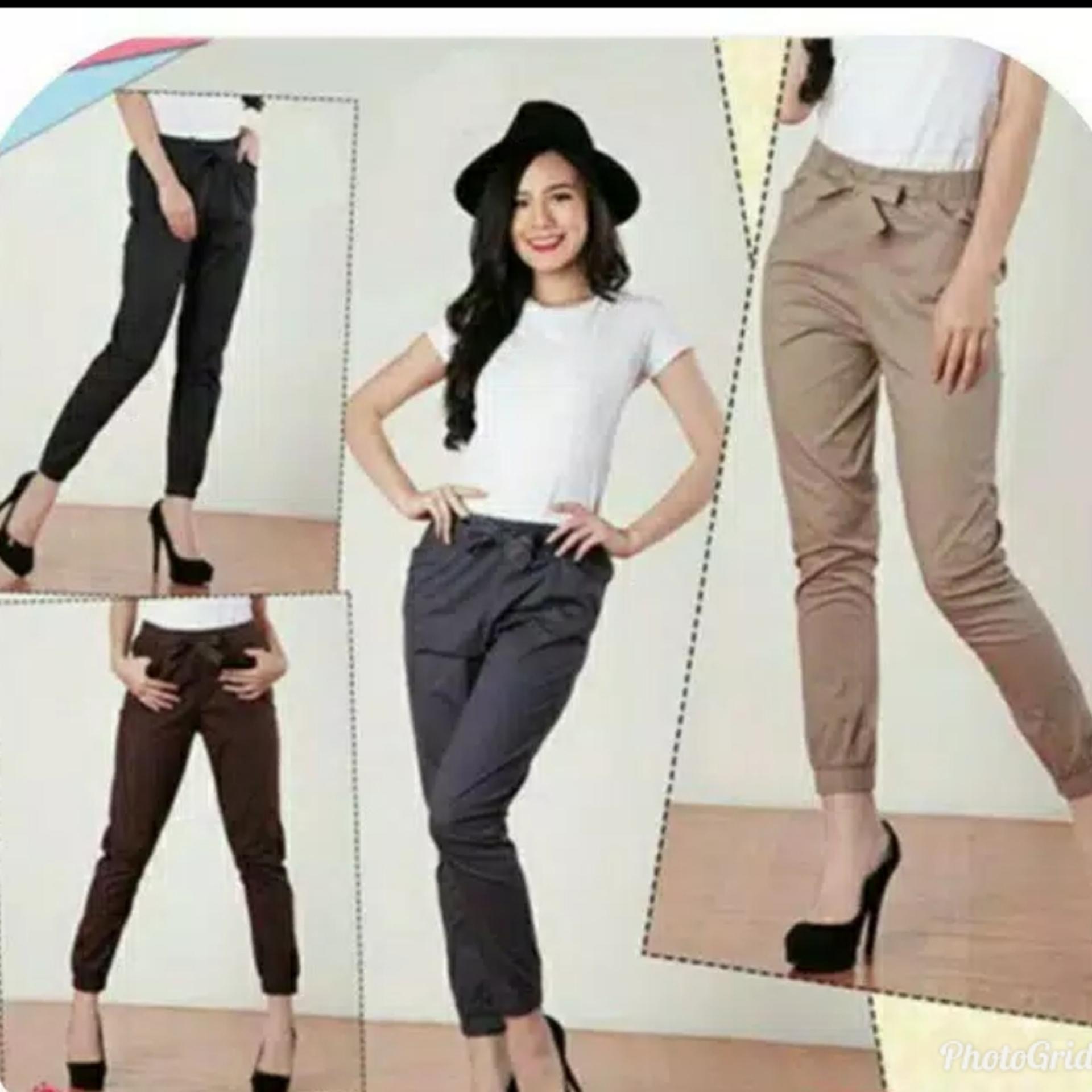 Celana Panjang Joger Wanita Katun Street