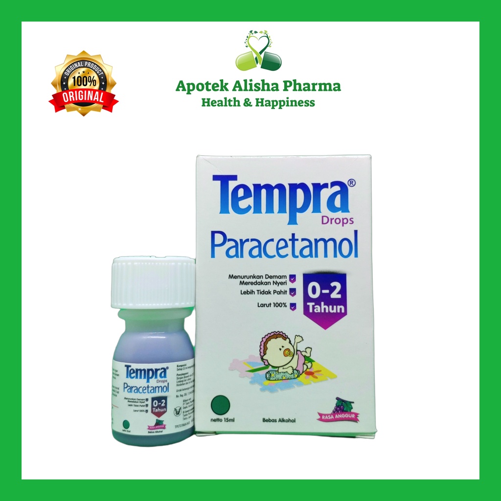 Tempra Drops 02tahun 15ml Tempra Baby Drop Obat Penurun Panas/Demam