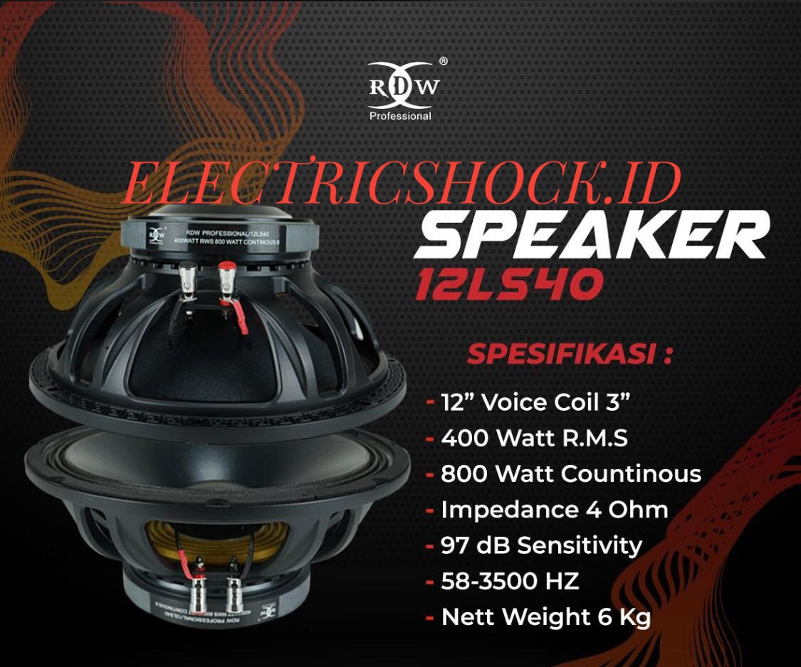 speaker rdw 6 inch