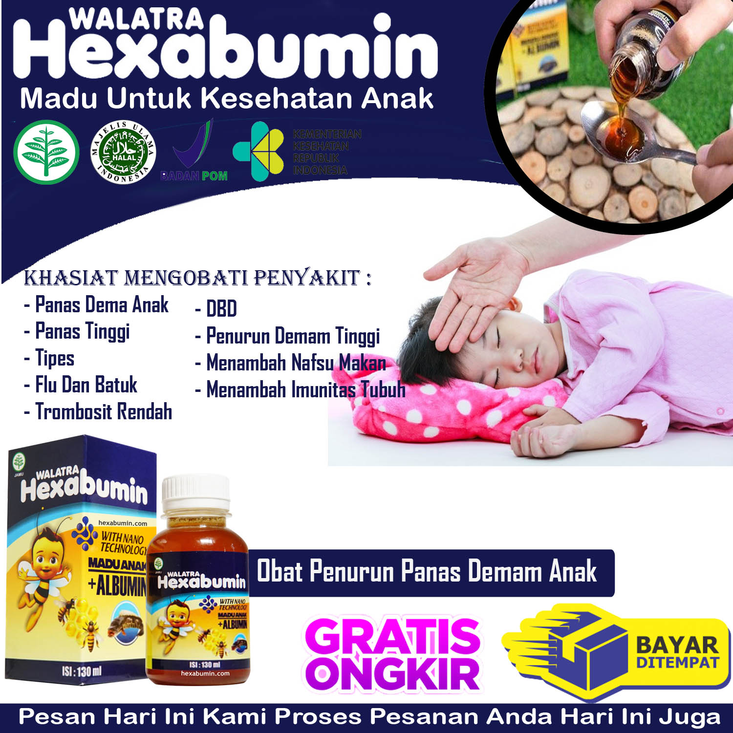 Obat Penurun Panas Anak Herbal Obat Penurun Panas Demam Anak