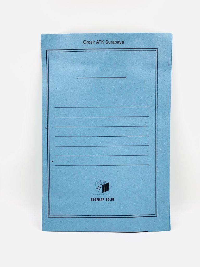 ( DAPAT 50 LEMBAR ) STOPMAP KERTAS / Stop Map Kertas Folio F4 | Lazada ...