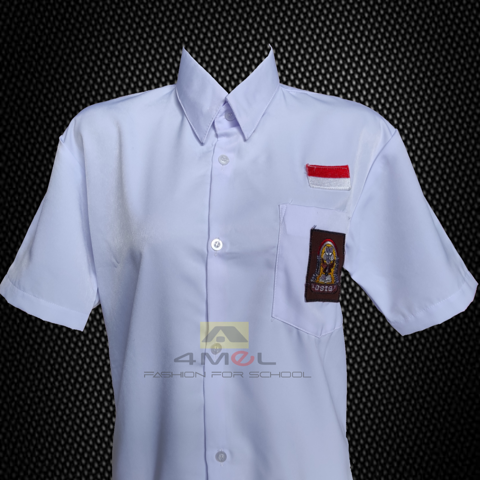 AMeL Baju putih SMA/SMU Lengan Pendek | Lazada Indonesia