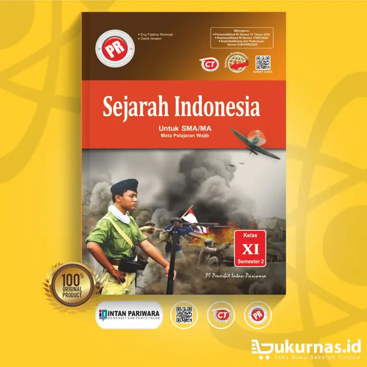 Buku Pr Sejarah Indonesia Sma Ma Kelas 11 Semester 2 Intan Pariwara 2020 2021 Lazada Indonesia