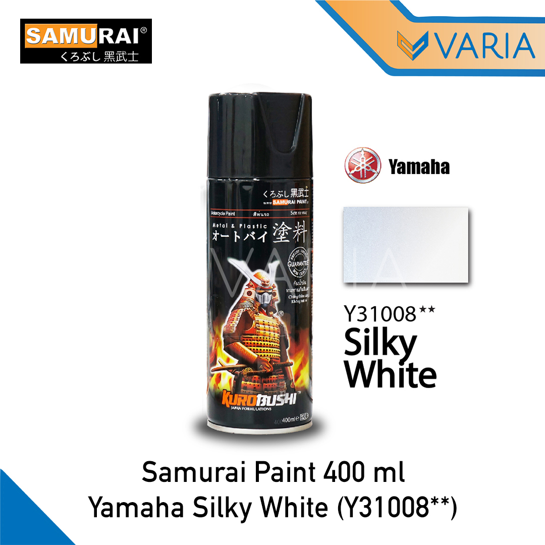 Cat Semprot Pylox Pilox Samurai Paint Yamaha Silky White Y31008